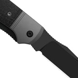 Trestle TP AirTi - Dual Blade | Aluminum & Micarta + Black PVD BD1N