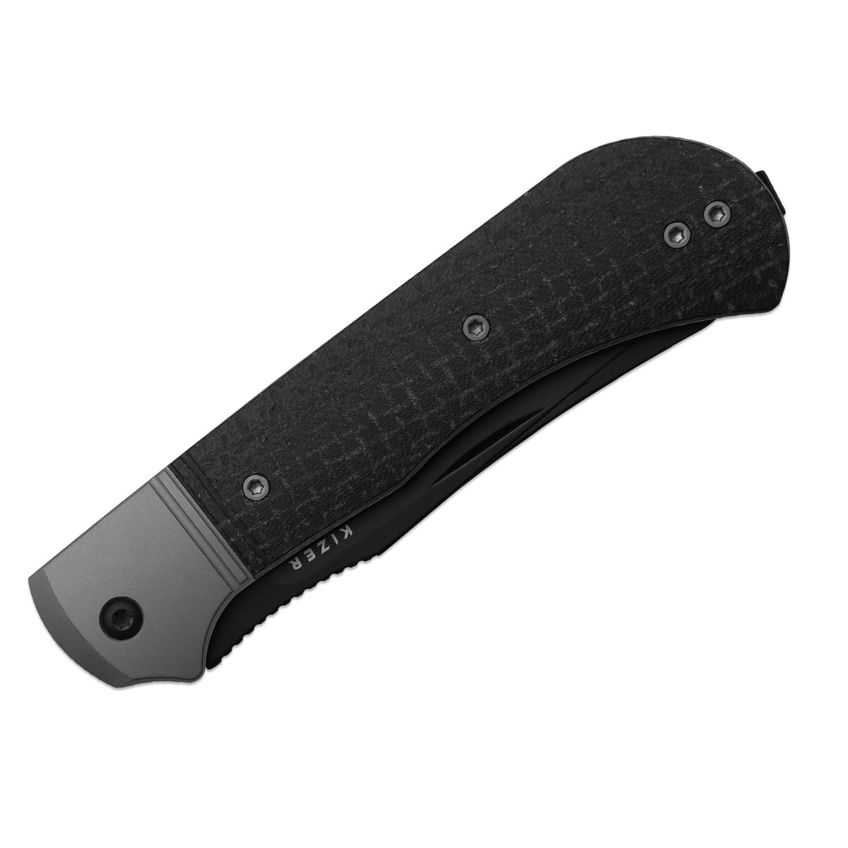 Trestle TP AirTi - Dual Blade | Aluminum & Micarta + Black PVD BD1N