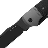 Trestle TP AirTi - Dual Blade | Aluminum & Micarta + Black PVD BD1N