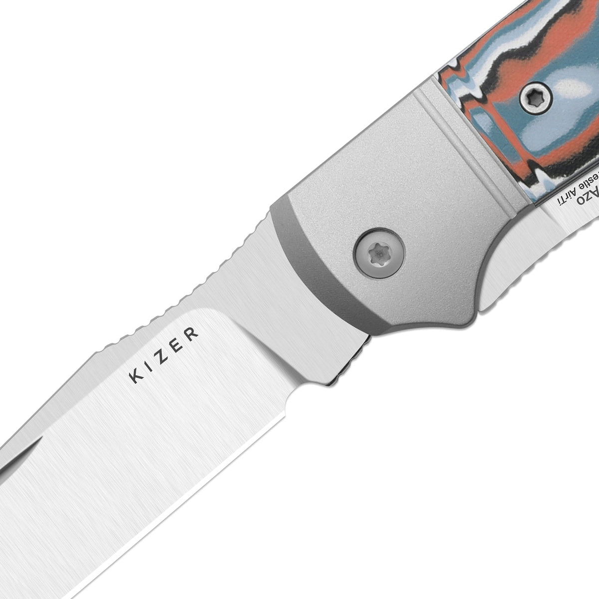 Trestle TP AirTi - Dual Blade | Aluminum & Vortex Micarta + Satin BD1N