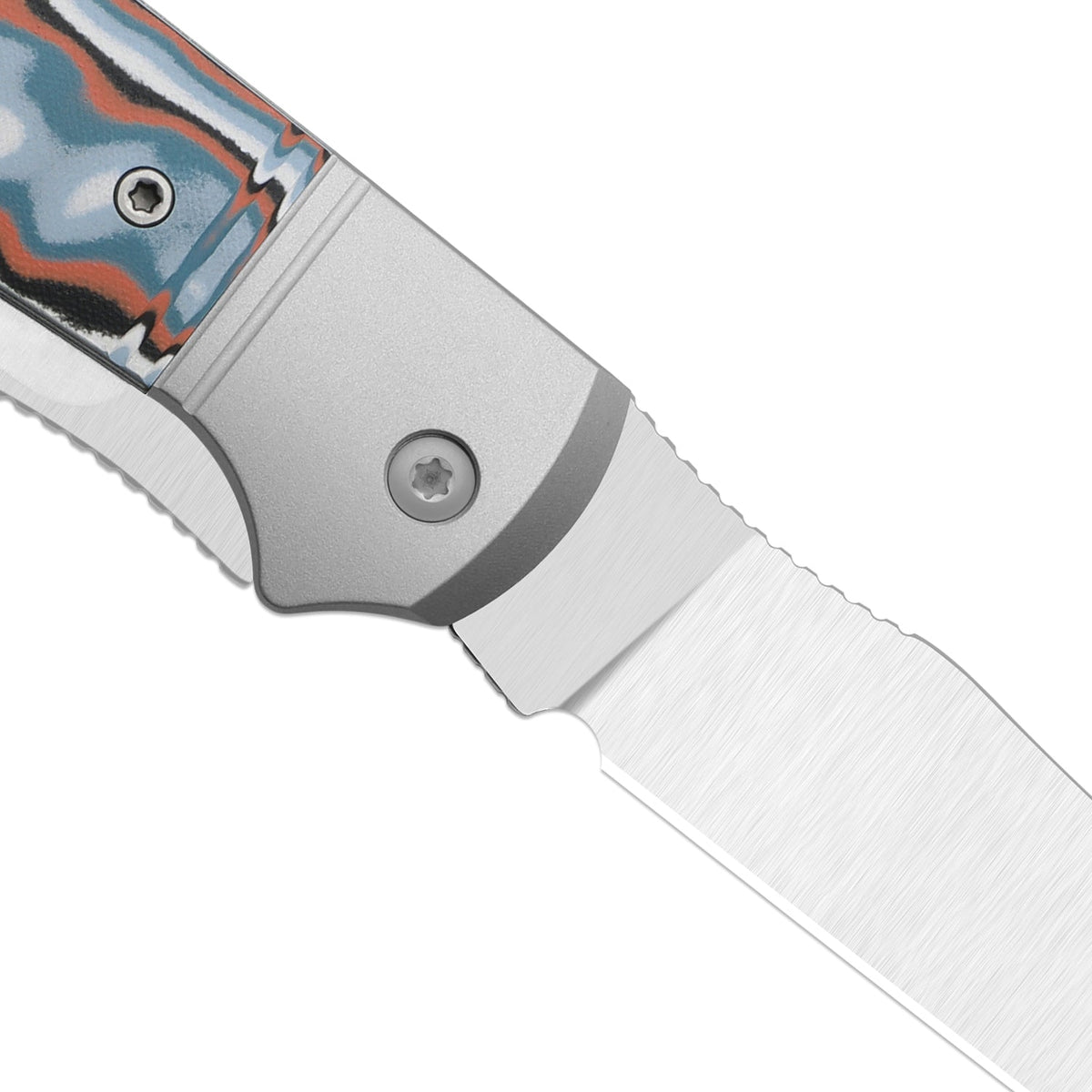 Trestle TP AirTi - Dual Blade | Aluminum & Vortex Micarta + Satin BD1N
