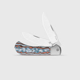 Trestle TP AirTi - Dual Blade | Aluminum & Vortex Micarta + Satin BD1N