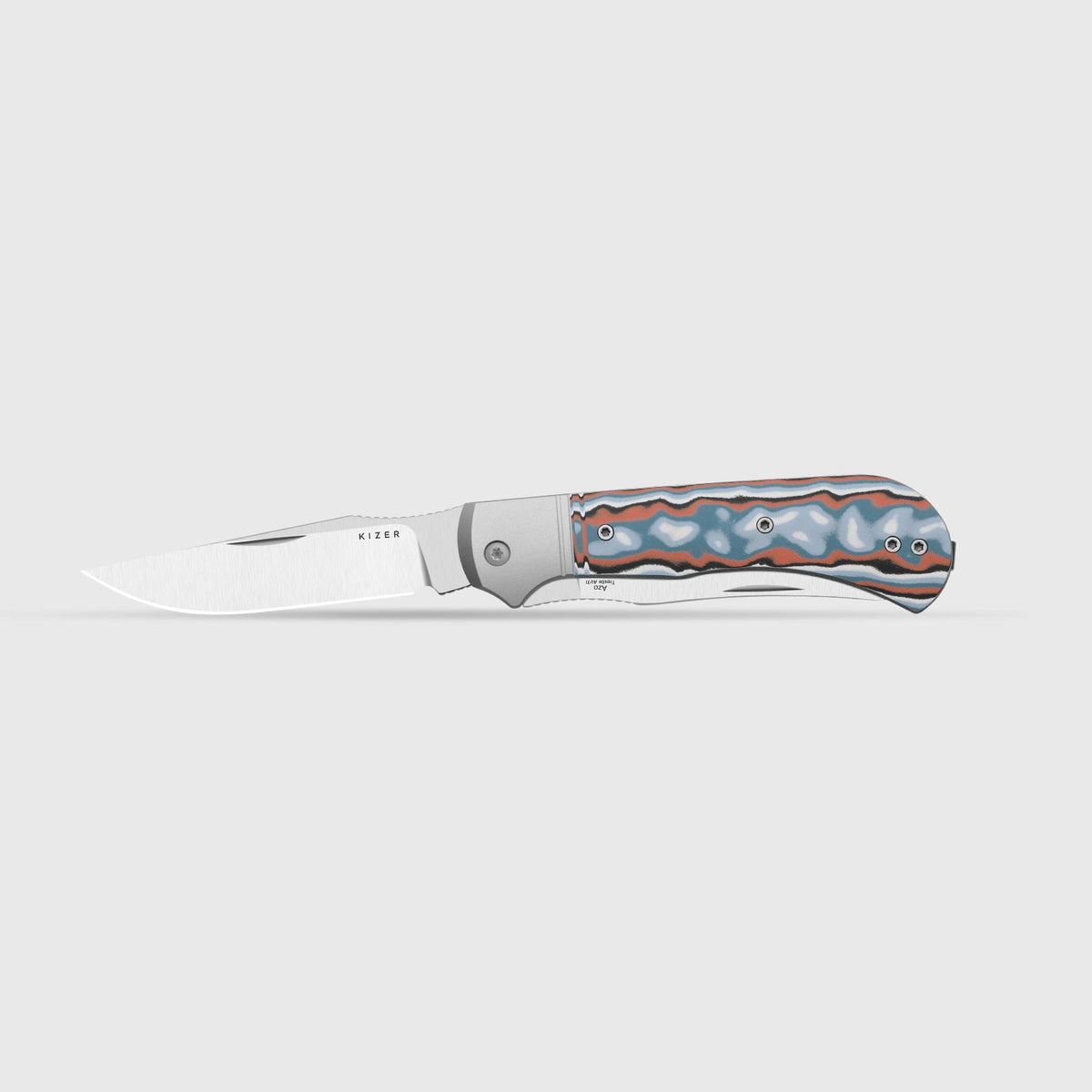 Trestle TP AirTi - Dual Blade | Aluminum & Vortex Micarta + Satin BD1N