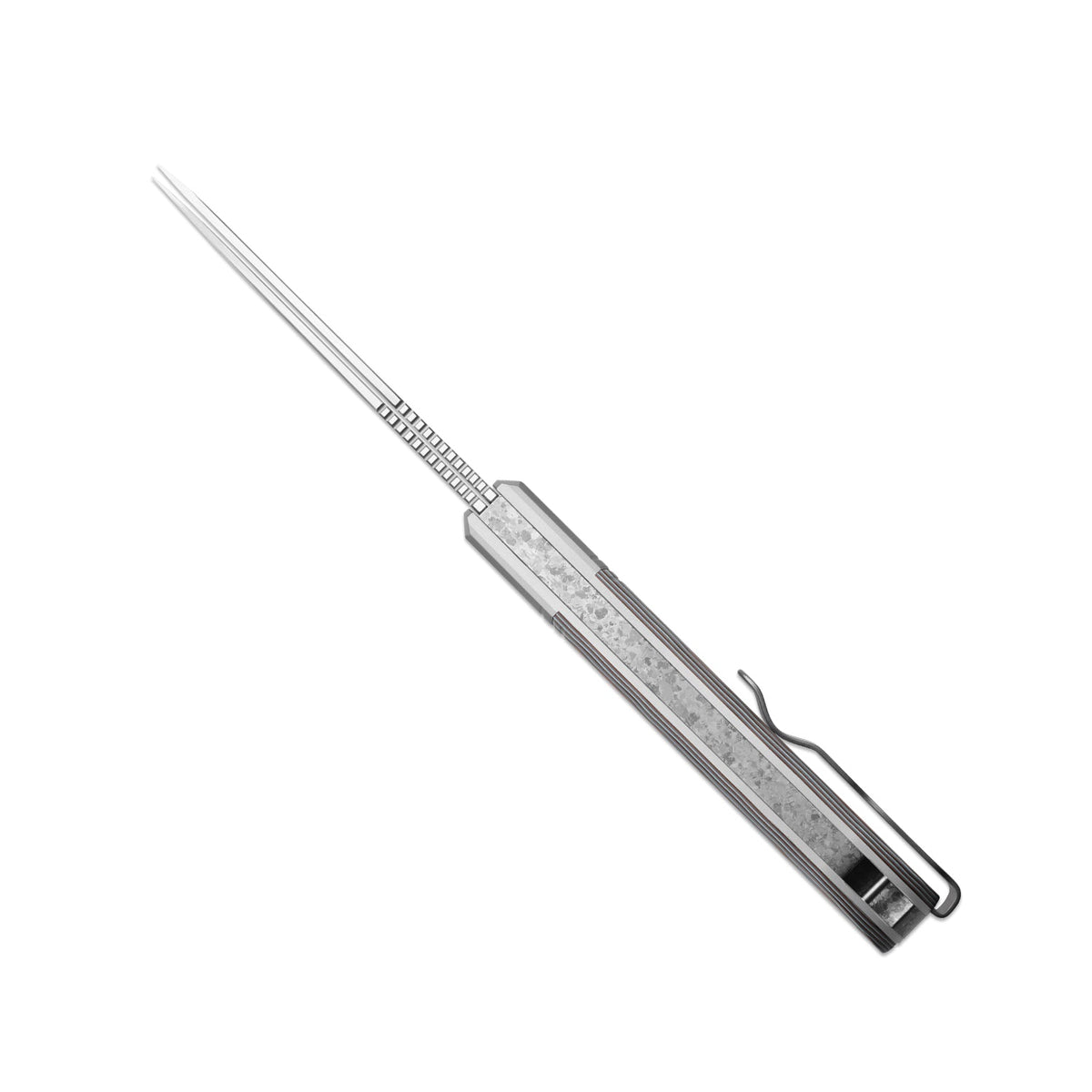 Trestle TP AirTi - Dual Blade | Aluminum & Vortex Micarta + Satin BD1N
