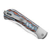 Trestle TP AirTi - Dual Blade | Aluminum & Vortex Micarta + Satin BD1N