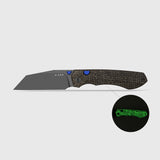 Wharning | GID Canvas Micarta + Gray PVD N690