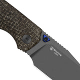 Wharning | GID Canvas Micarta + Gray PVD N690