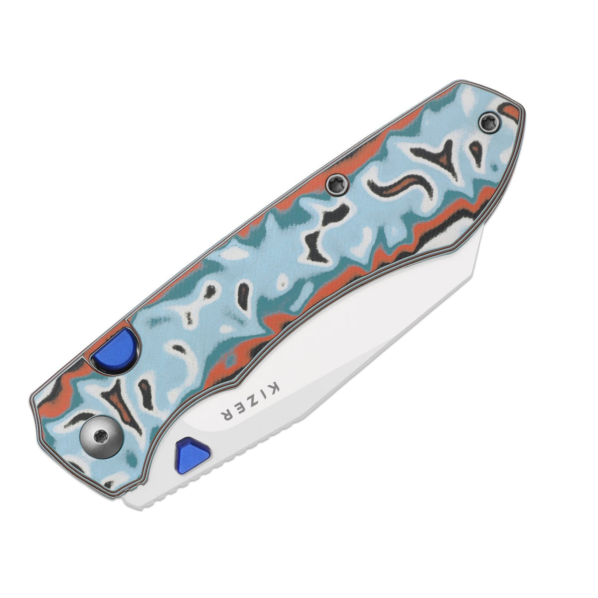 Wharning | Vortex Micarta + Stonewash N690