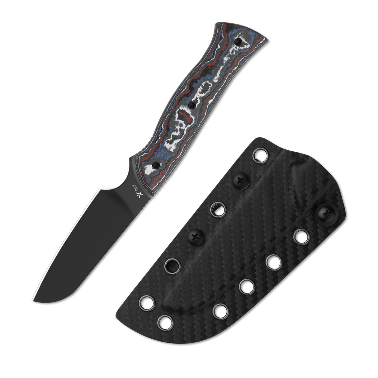 Whip Tail | FatCarbon Nebula & GID G10 + Black Coated CPM 10V
