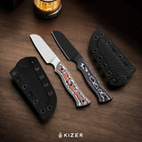 Whip Tail | Vortex Micarta & GID G10 + Satin AEB-L