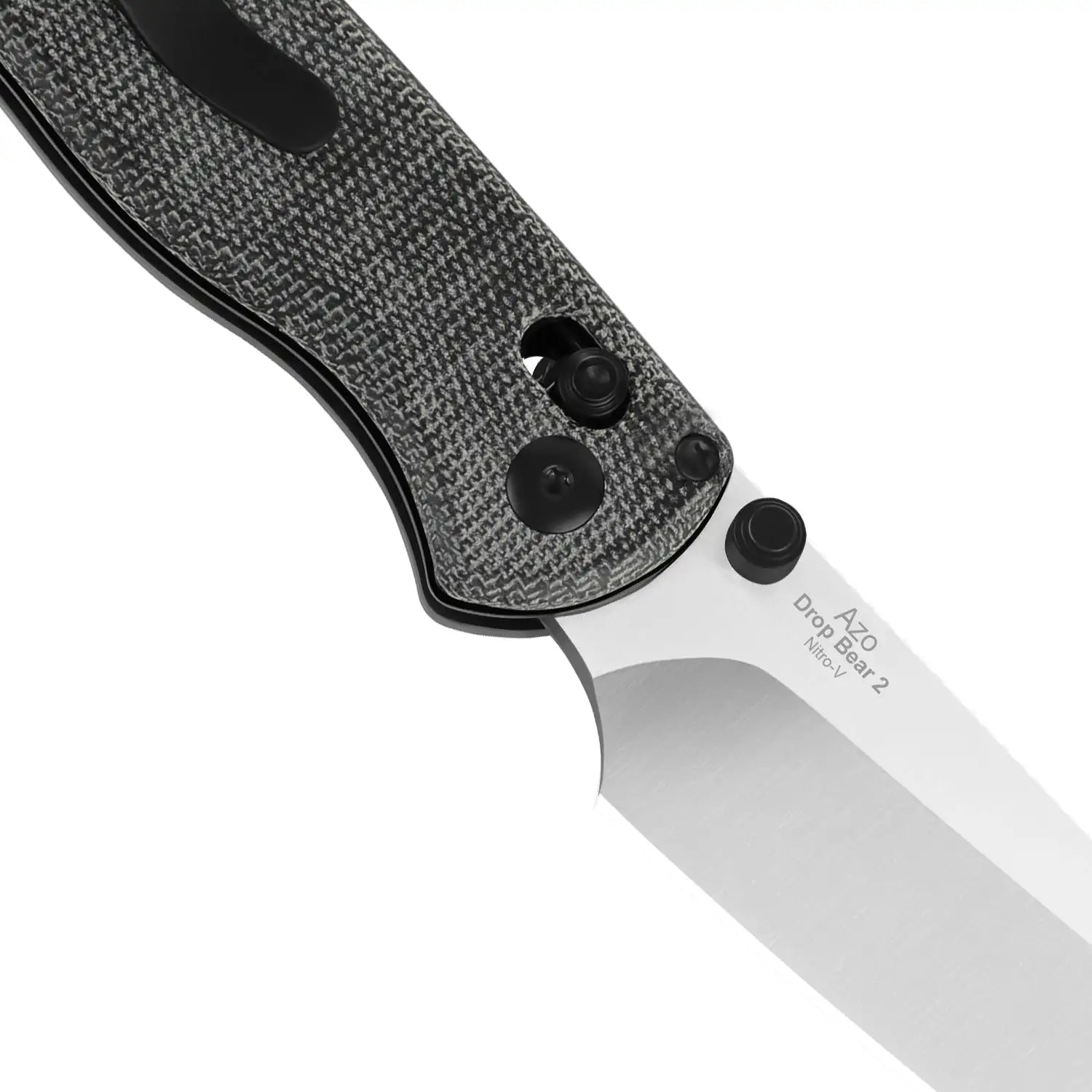 Drop Bear 2 | Clutch Lock - Sheepsfoot + Black Micarta