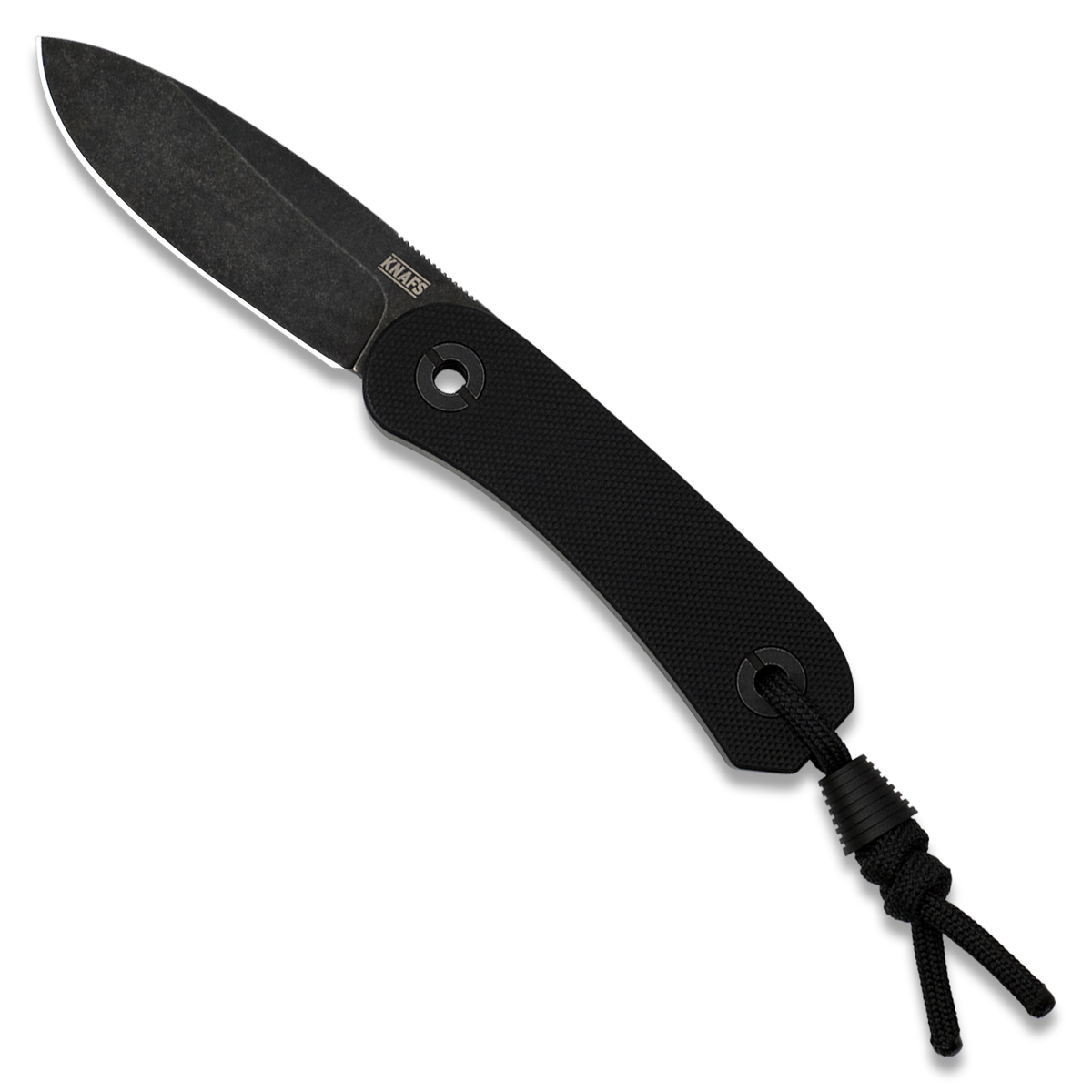 Lander 4 Fixed Blade | Black G10 + Blackwash D2