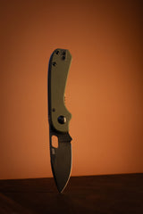 Lander 5 | OD Green G10 + Blackwash Blade