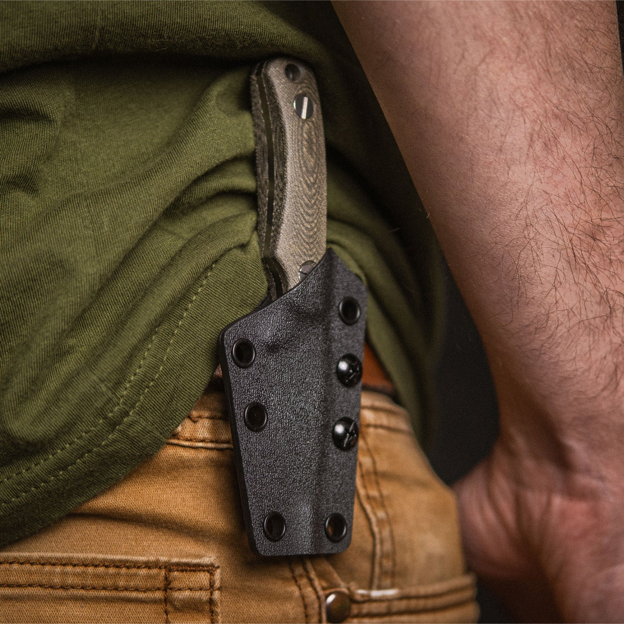 Little Lulu - MagnaCut + Green Micarta