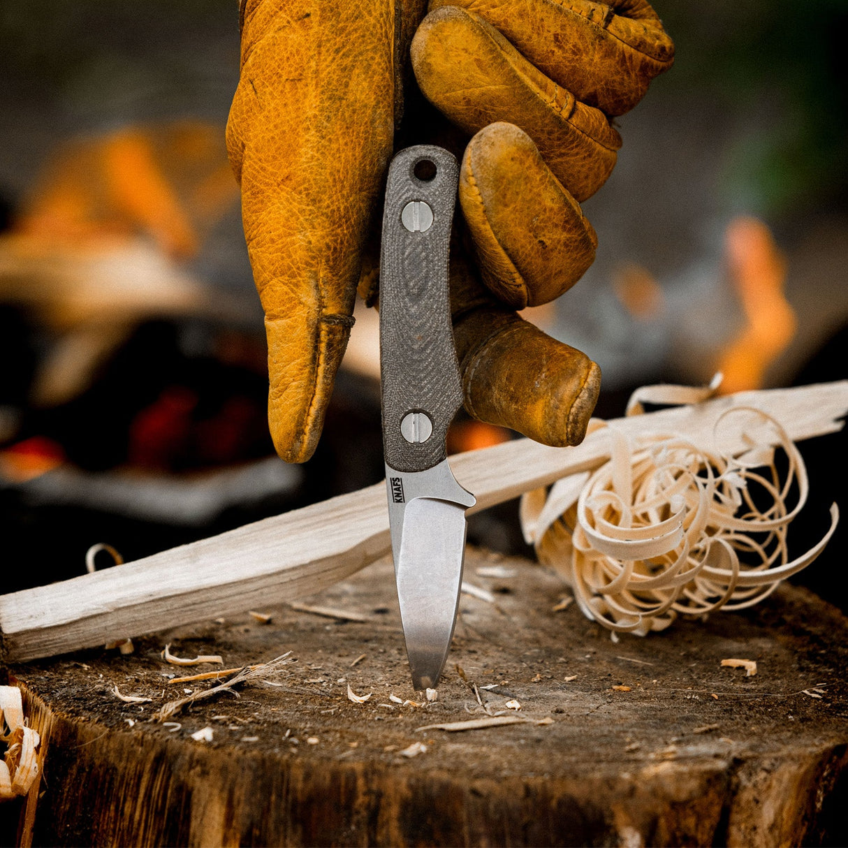 Little Lulu - MagnaCut + Green Micarta