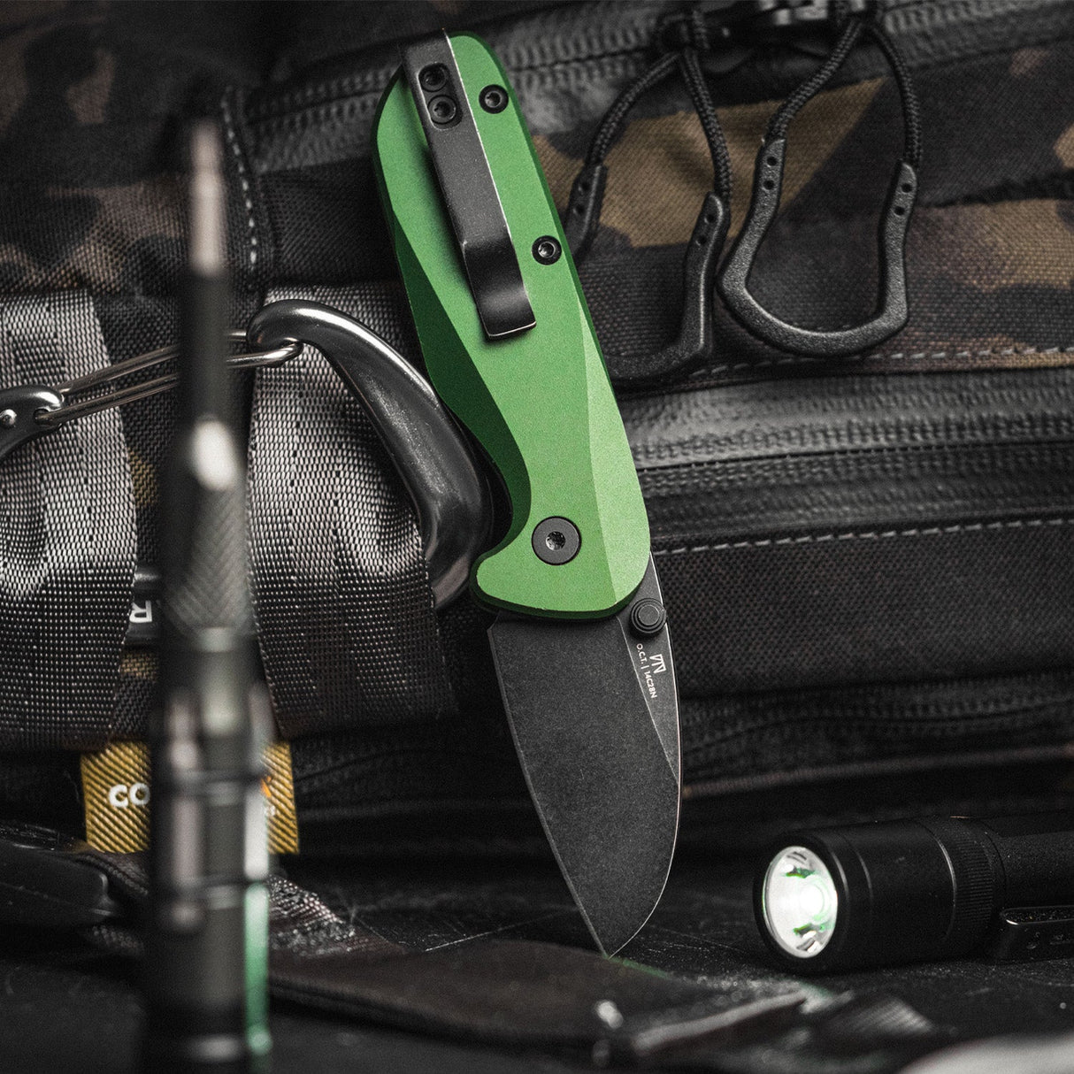 O.C.T | Green Aluminium Blackwash