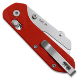 Yuti Utility Knife | Red G10