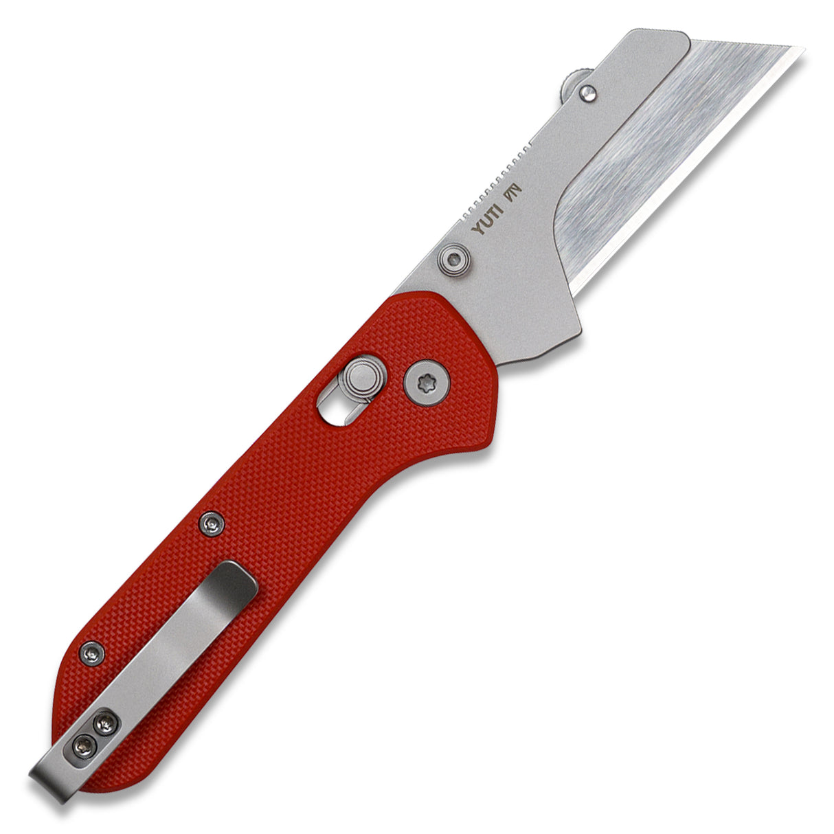 Yuti Utility Knife | Red G10