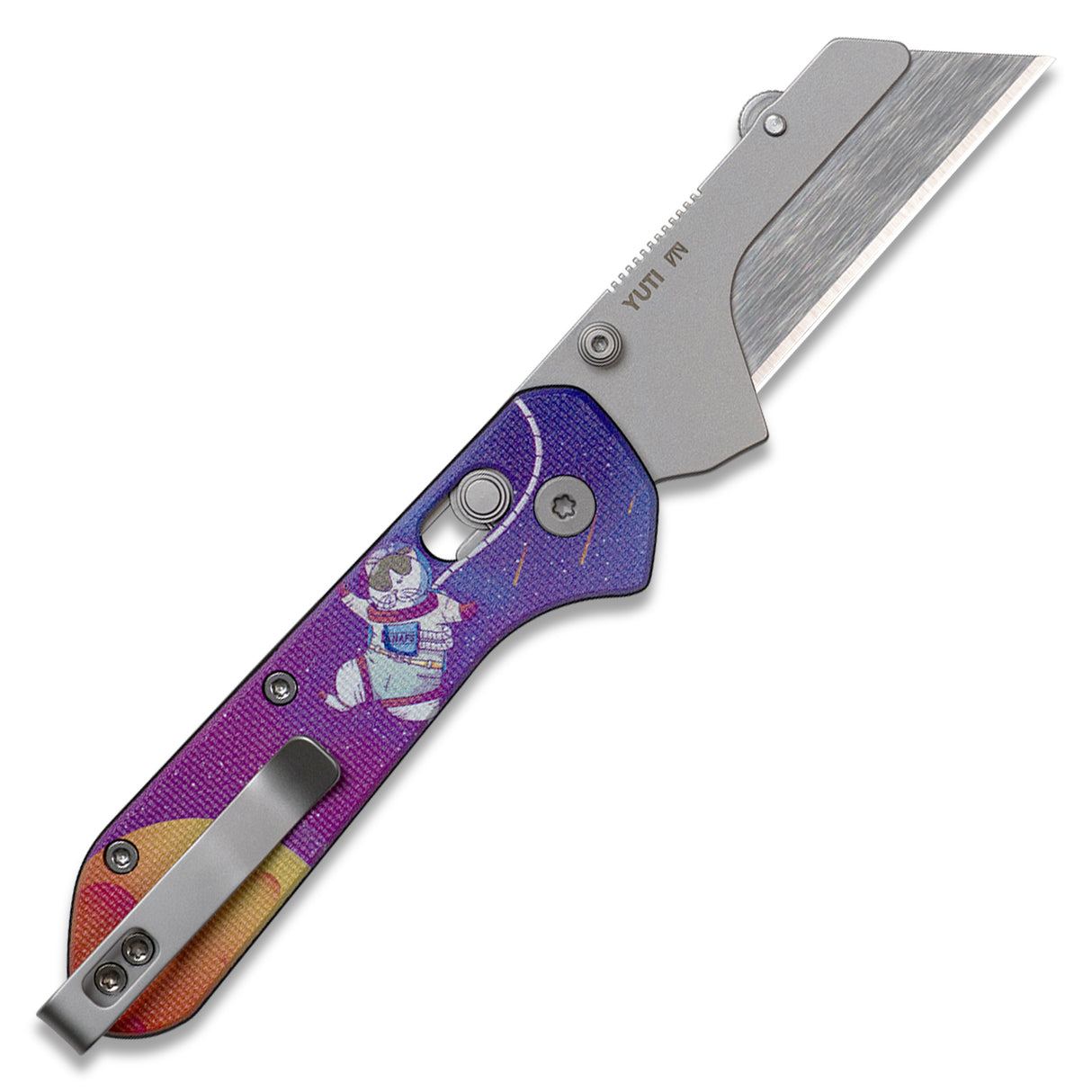 Yuti Utility Knife | Kitty Cosmo Crew G10
