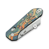 Yuti Utility Knife | Space Roo G10 - Signed by Ben Petersen