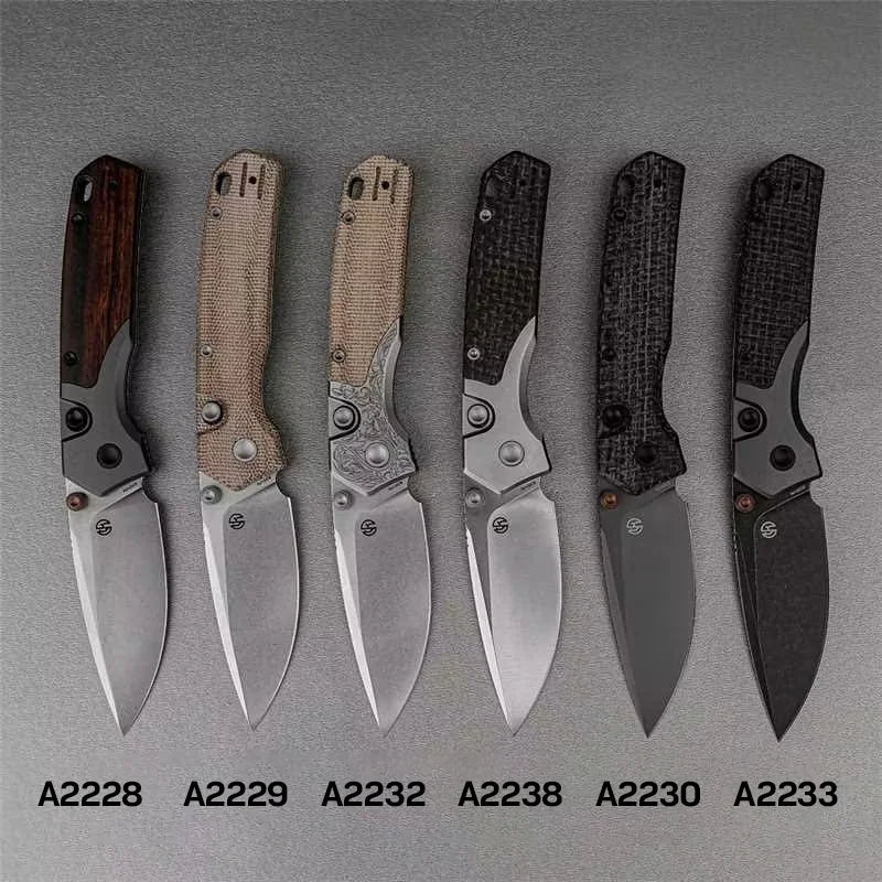 Psyop 299 | Black Norplex UltreX Micarta™ Ti Bolster + Blackwash S35VN - A2233