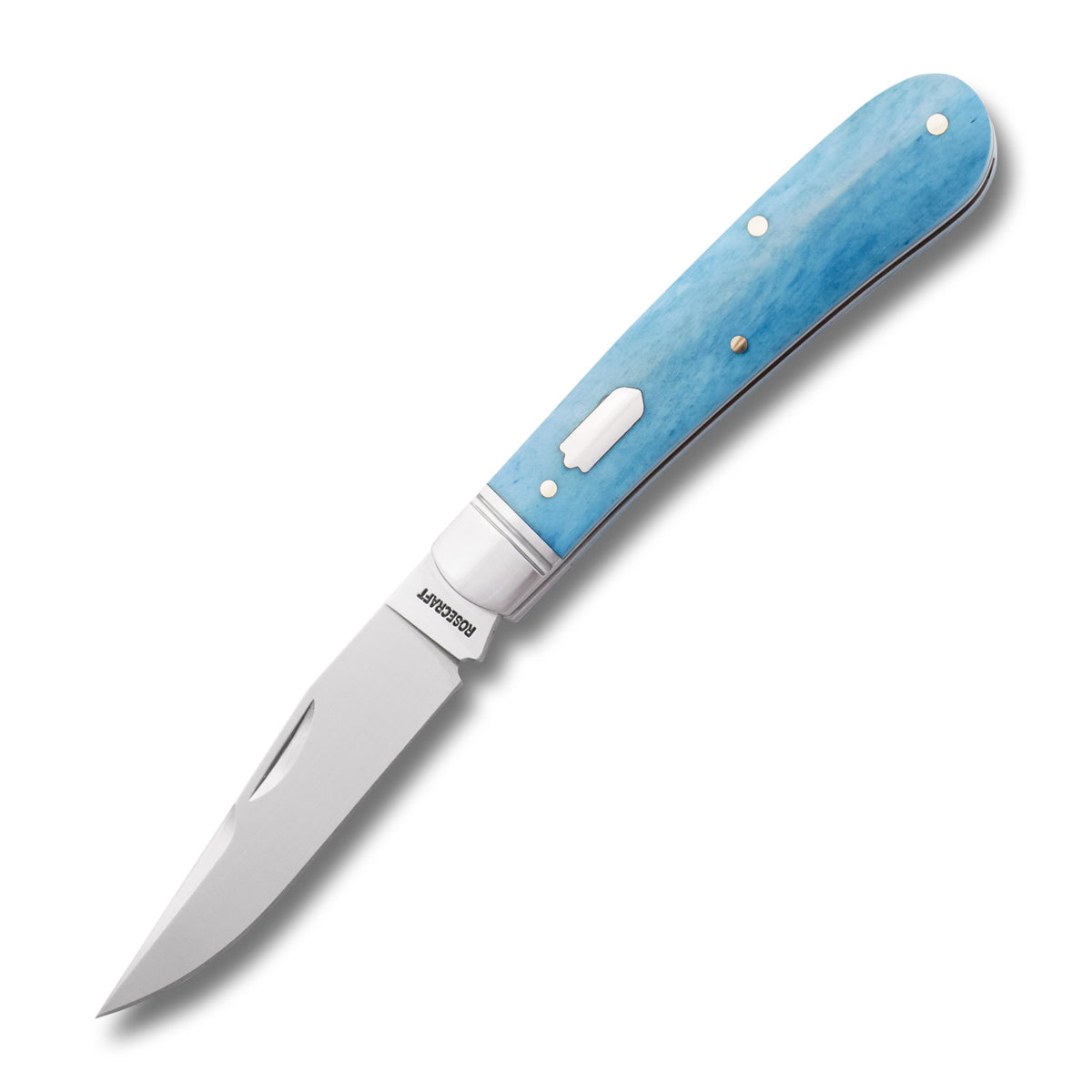 Buffalo River Jack Bora Blue Bone Slipjoint - RCT030-BBB | RoseCraft ...