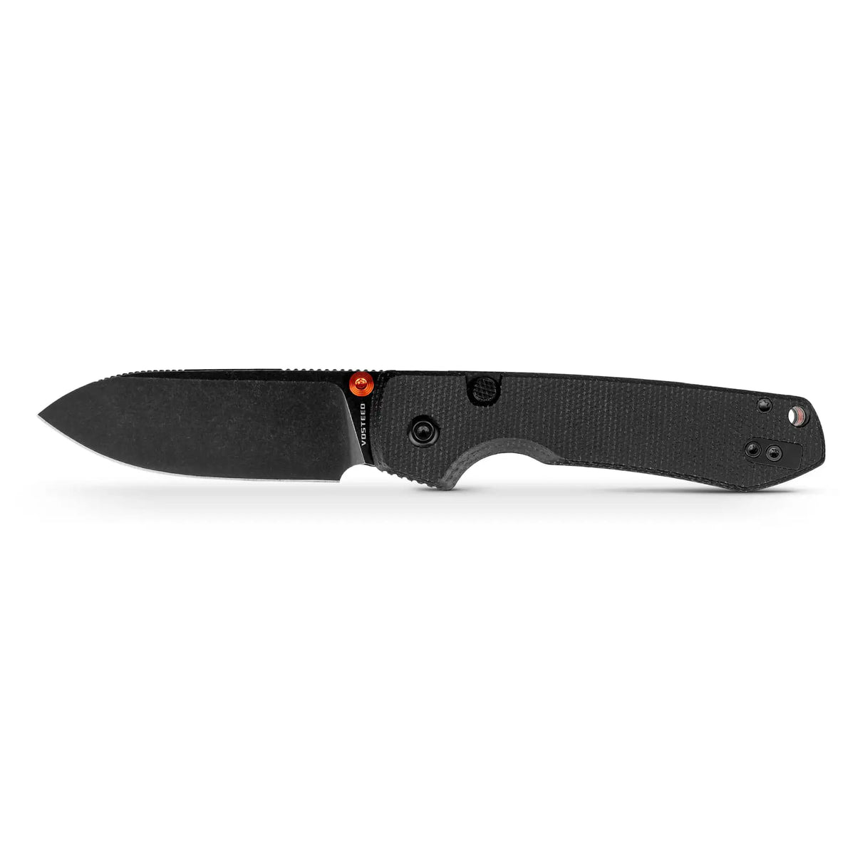 Raccoon 2.0 Top Liner Lock | Black Micarta + 14C28N Drop Point - A2902