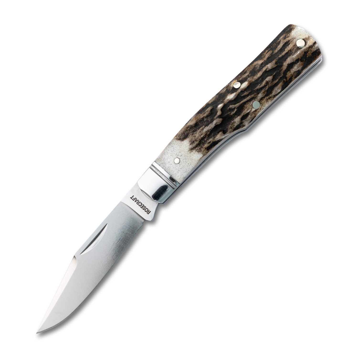 Savage Creek Gunstock Stag Slipjoint - RCT014-ST