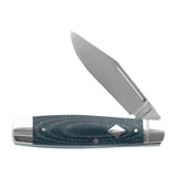 Barren Fork Jack Blue Denim Micarta Slipjoint - RCT031-BDM