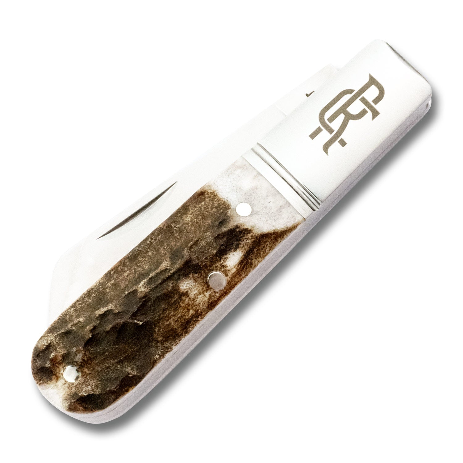 Beaver Creek Barlow Stag Slipjoint - RCT006-STG