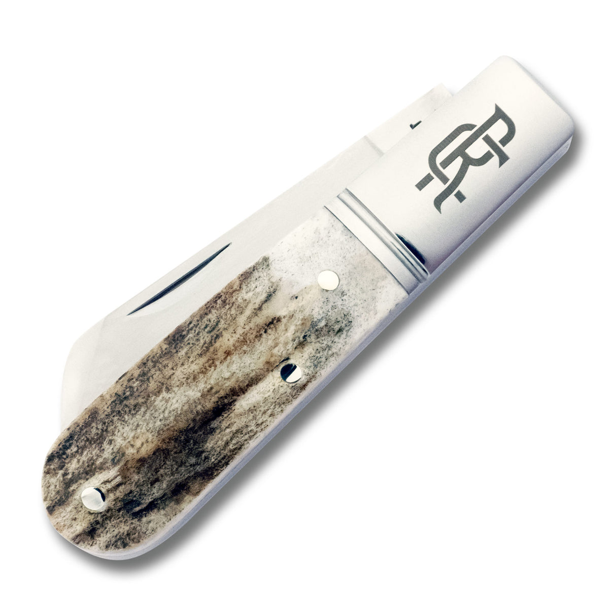 RoseCraft Blades Beaver Creek Barlow Stag Slipjoint - RCT006-STG