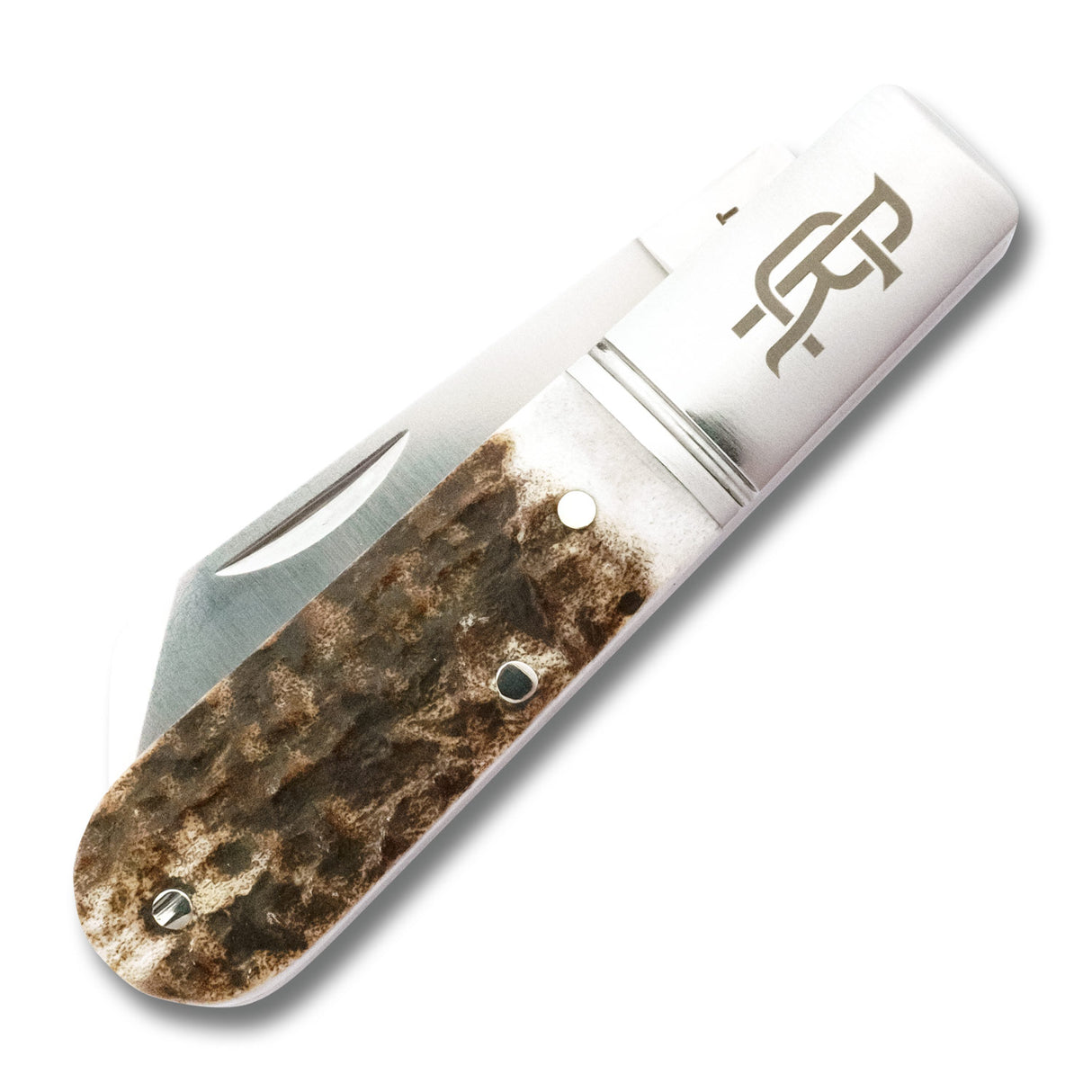RoseCraft Blades Beaver Creek Barlow Stag Slipjoint - RCT006-STG