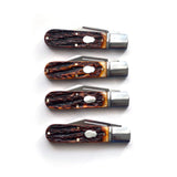 Loosahatchie Jack | Dapper Jigged Bone Slipjoint - RCT010-DJB