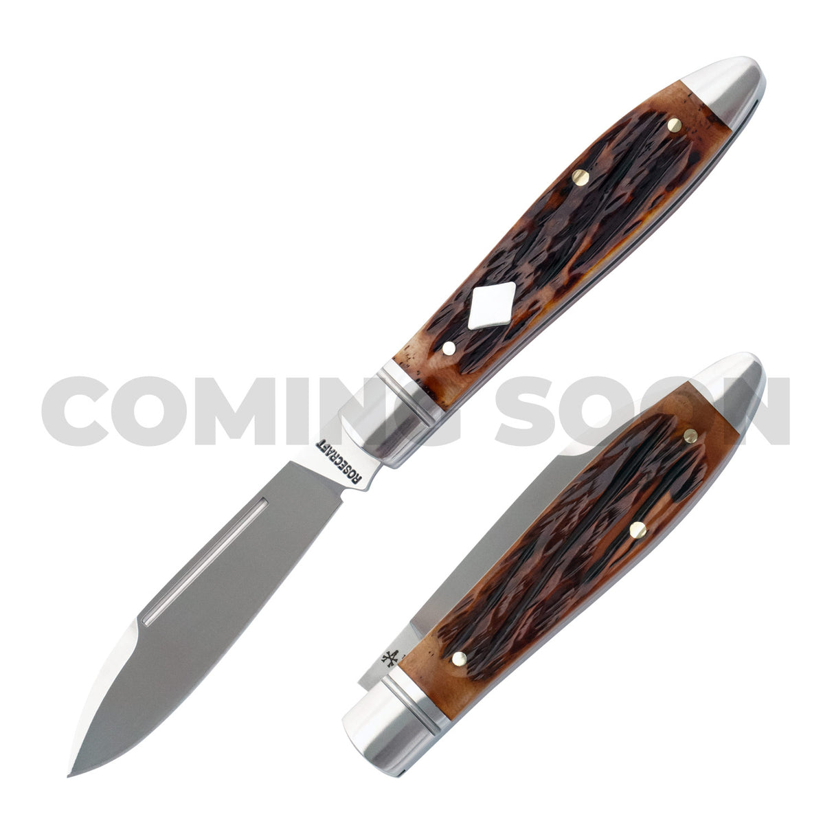 Tanasi Lake Tear Drop | Dapper Jigged Bone Slipjoint - RCT017-DJB