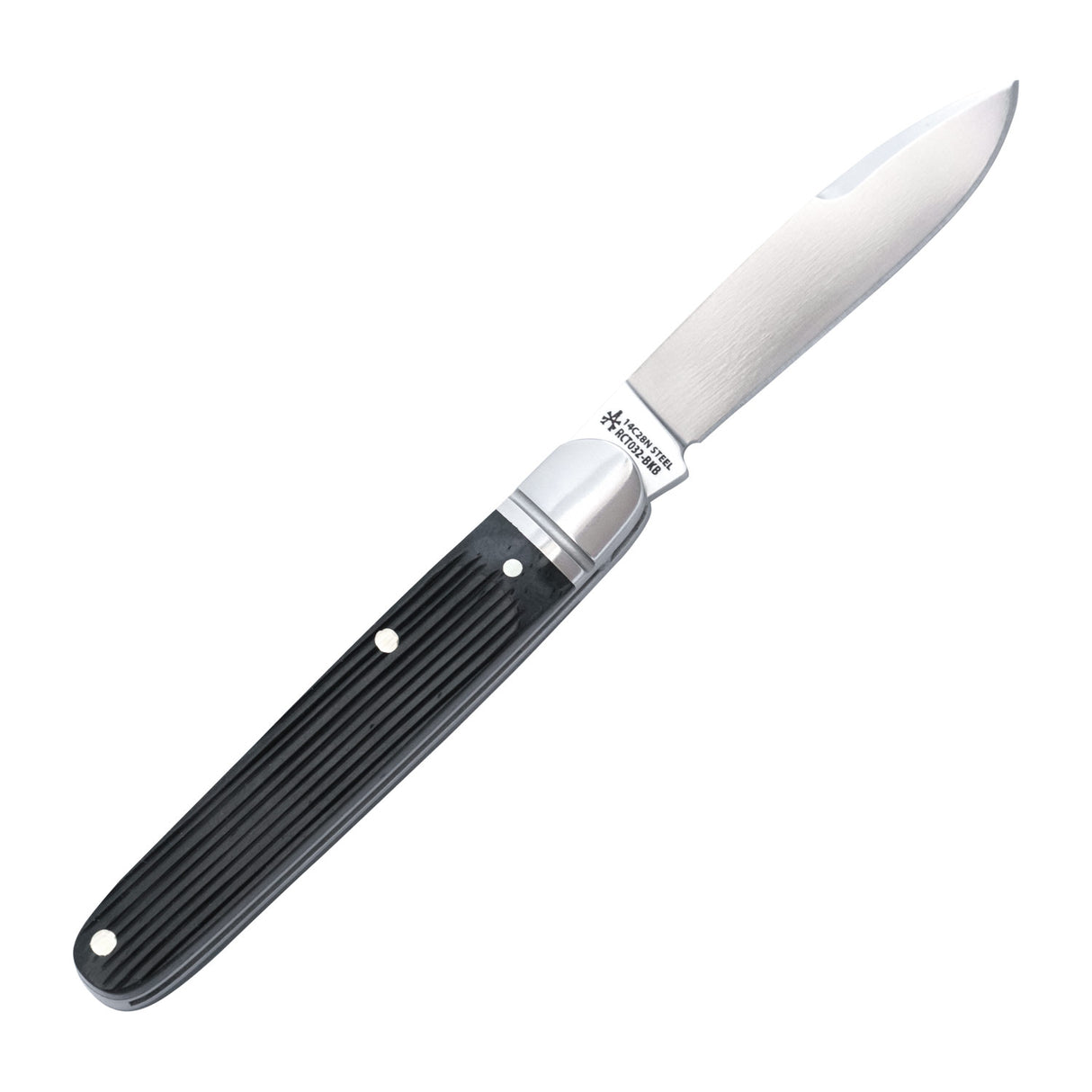Tuckahoe Jack Gray Barnboard Jigged Bone Slipjoint - RCT032- BKB