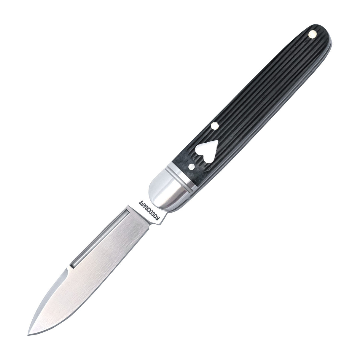 Tuckahoe Jack Gray Barnboard Jigged Bone Slipjoint - RCT032- BKB