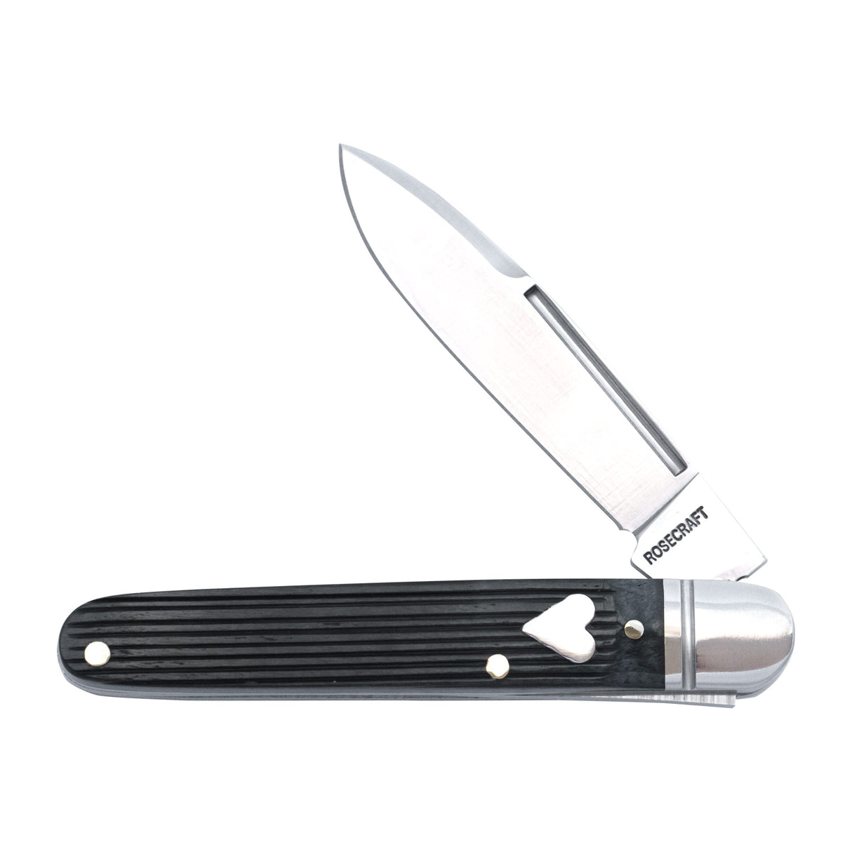 Tuckahoe Jack Gray Barnboard Jigged Bone Slipjoint - RCT032- BKB