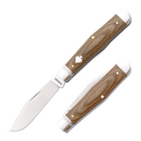 Cumberland River Coke Bottle Light Brown Micarta Slipjoint - RCT026-LBM
