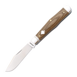 Cumberland River Coke Bottle Light Brown Micarta Slipjoint - RCT026-LBM