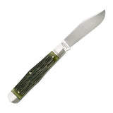 Cumberland River Coke Bottle Vintage Jigged Bone Slipjoint - RCT026-VJB