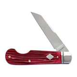 Elk River Easy Open Jack Red Jigged Bone Slipjoint - RCT027-RJB
