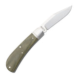 Hatchie River Jack Green Micarta Slipjoint - RCT033-LGM