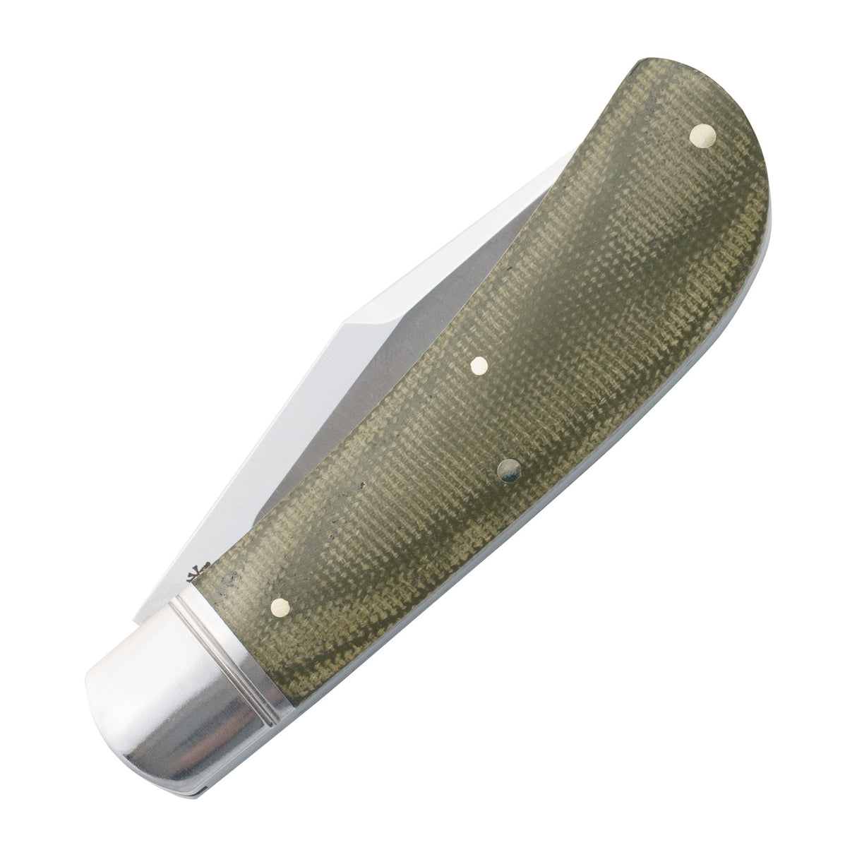 Hatchie River Jack Green Micarta Slipjoint - RCT033-LGM