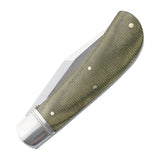 Hatchie River Jack Green Micarta Slipjoint - RCT033-LGM