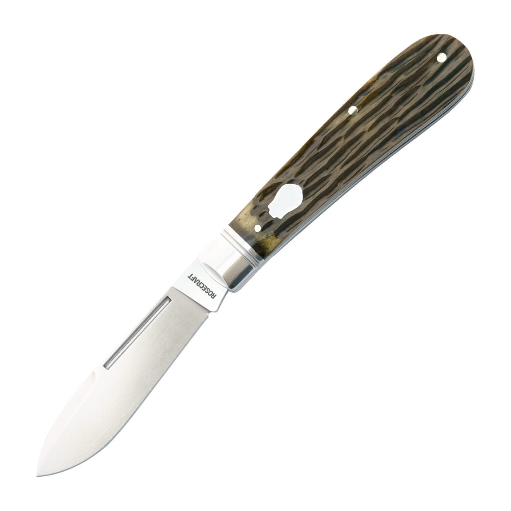 Nolichucky Jack Vintage Jigged Bone Slipjoint - RCT011-VJB