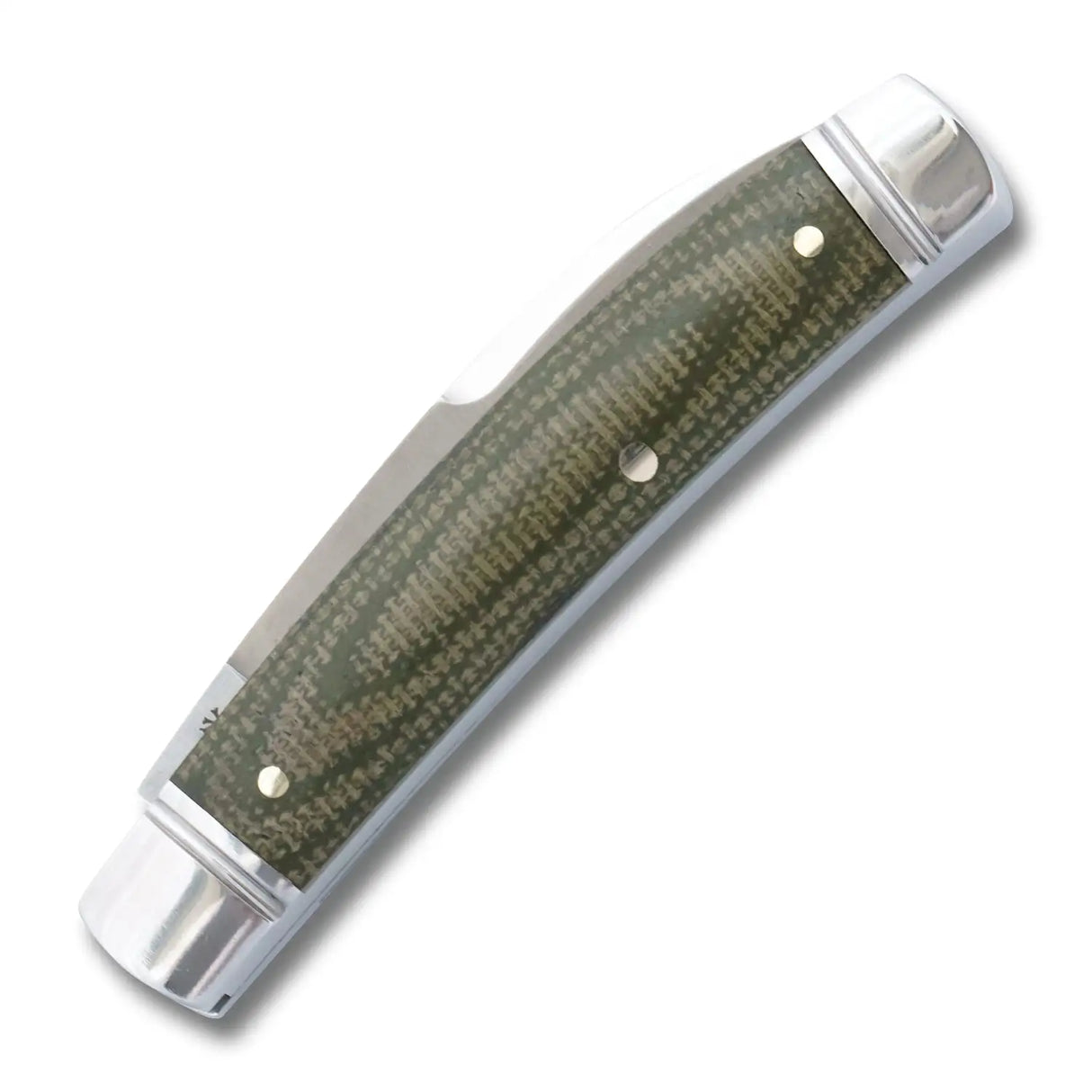 Mud Creek Congress Light Green Micarta Slipjoint - RCT028-LGM