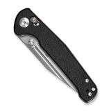 Glenspar | Black Shredded G10 + Stonewash 9Cr18MoV