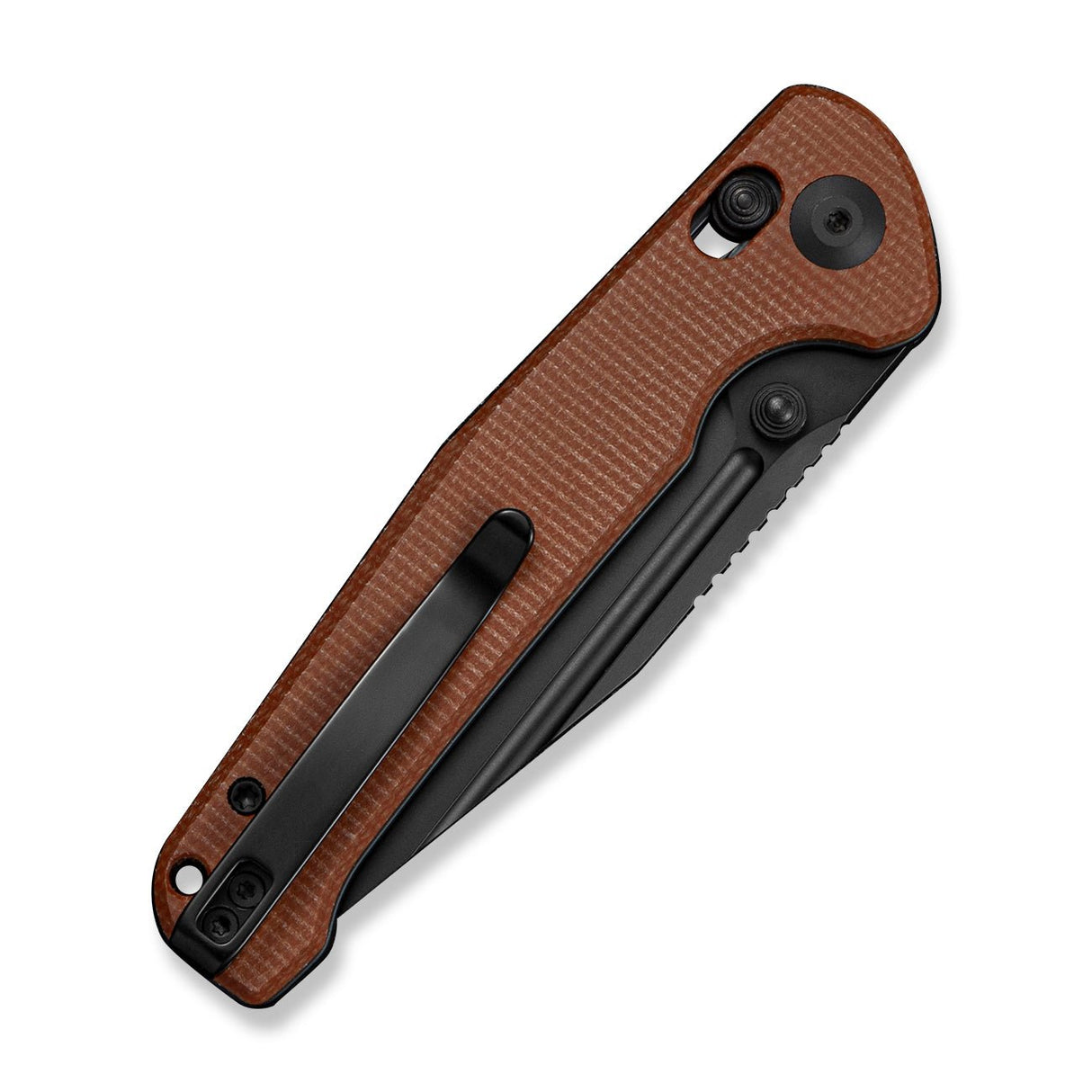 Glenspar | Brown Micarta + Black 9Cr18MoV