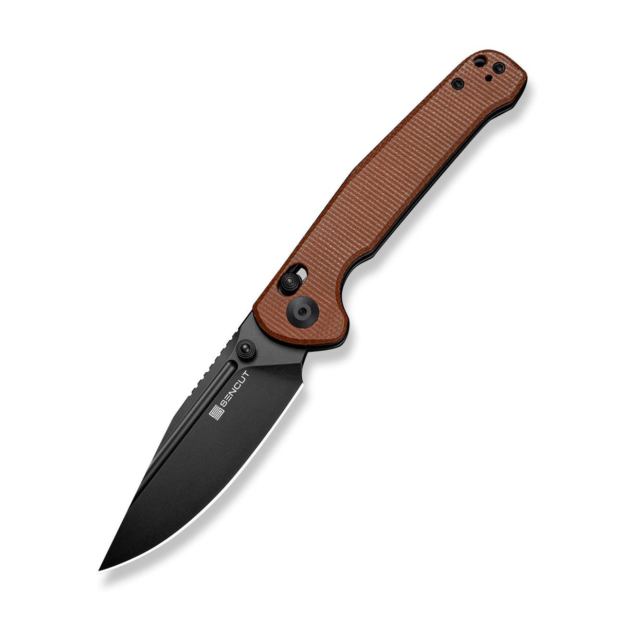 Glenspar | Brown Micarta + Black 9Cr18MoV
