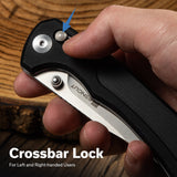 Slybolt | Black G10 + Blackwash 9Cr18MoV